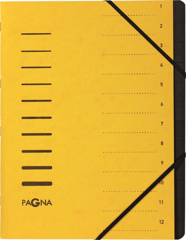 Pagna 40059-05, Żółty, Portret, A4, 245 mm, 320 mm Zdjęcie produktu 