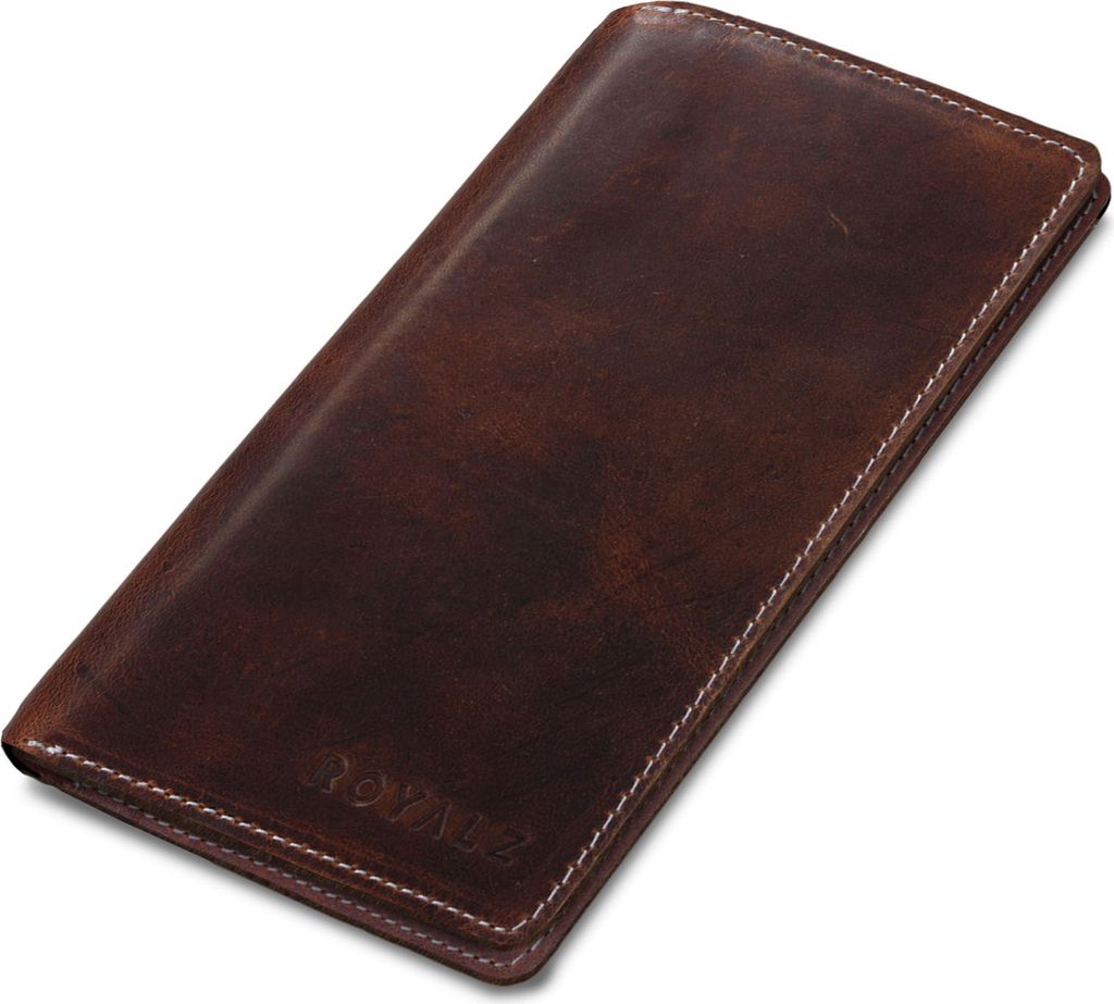 ROYALZ Vintage Leder Sleeve für Apple iPhone 11 PRO Schutzhülle Etui Wallet Hülle Tasche Geldbörse Portemonnaie Case