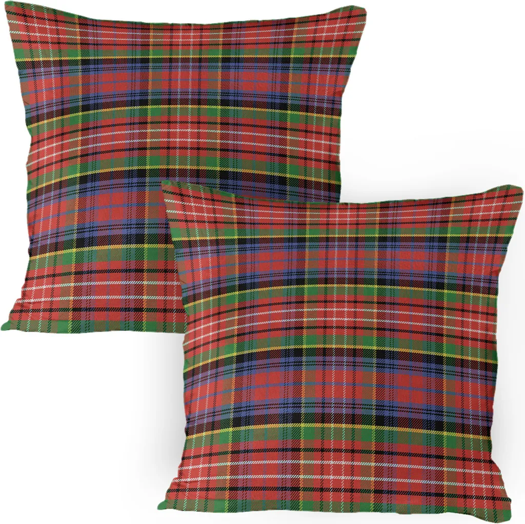 Abbraccio Scozzese: Federe 80x80 Tartan Caledonia ABAKUHAUS