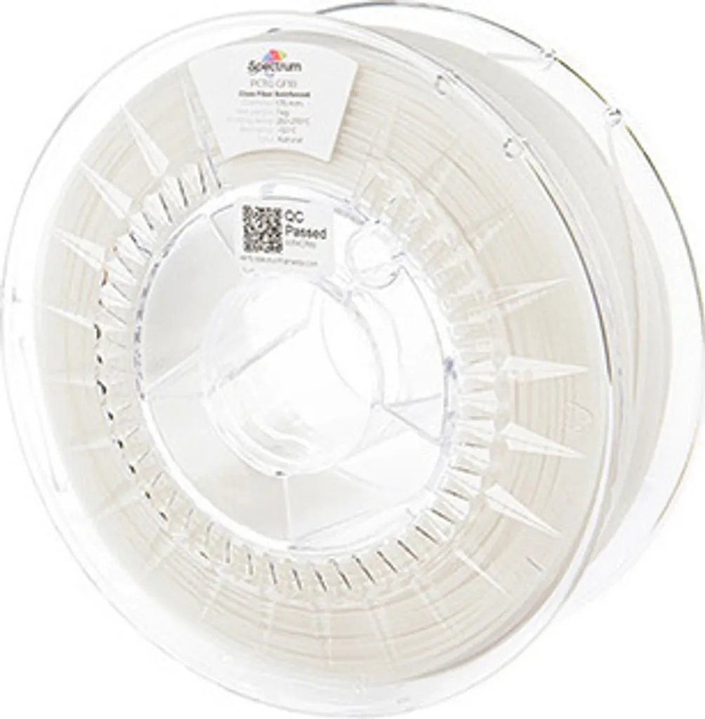 Spettro 80728 Naturale GF10 | Filamento Tecnico Alta Rigidità 1.75mm