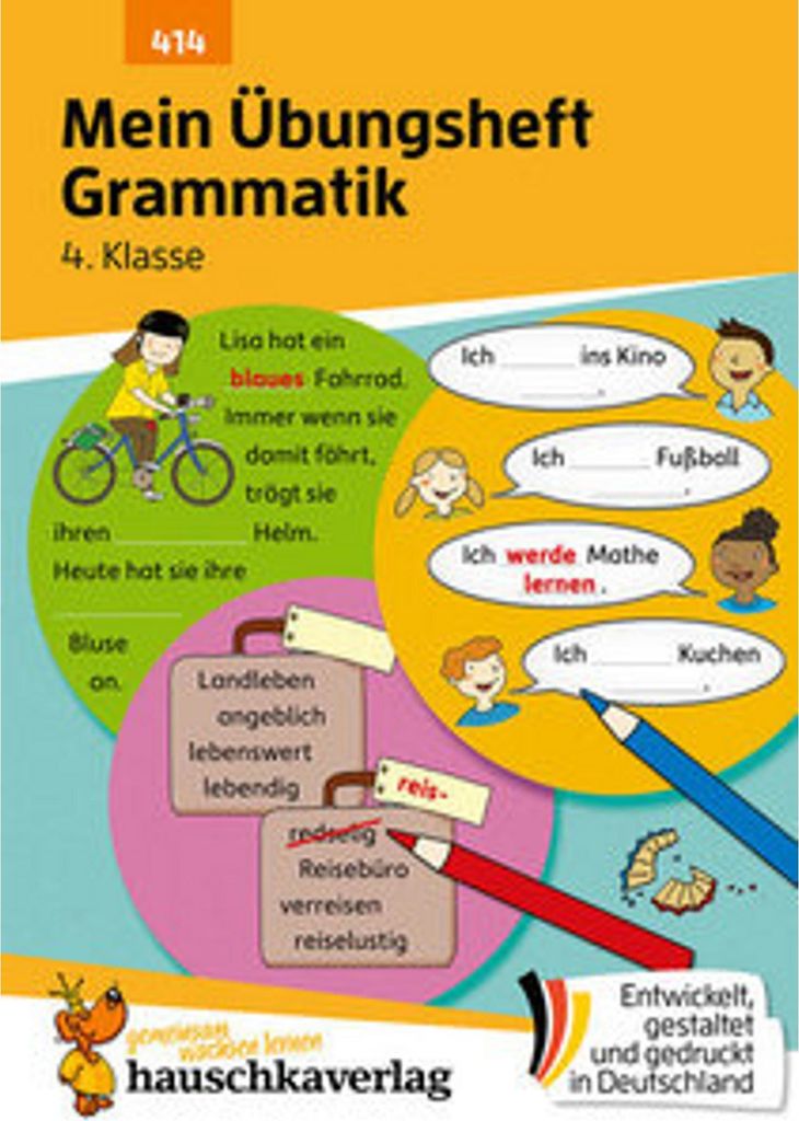 Mein Übungsheft Grammatik 4. Klasse Obrázok produktu 