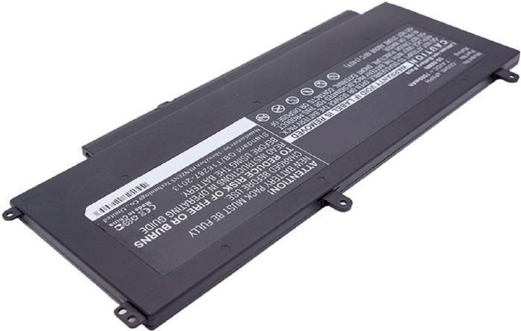 Akku für Dell 4P8PH Li-Pol 7,4 Volt 7500 mAh schwarz.