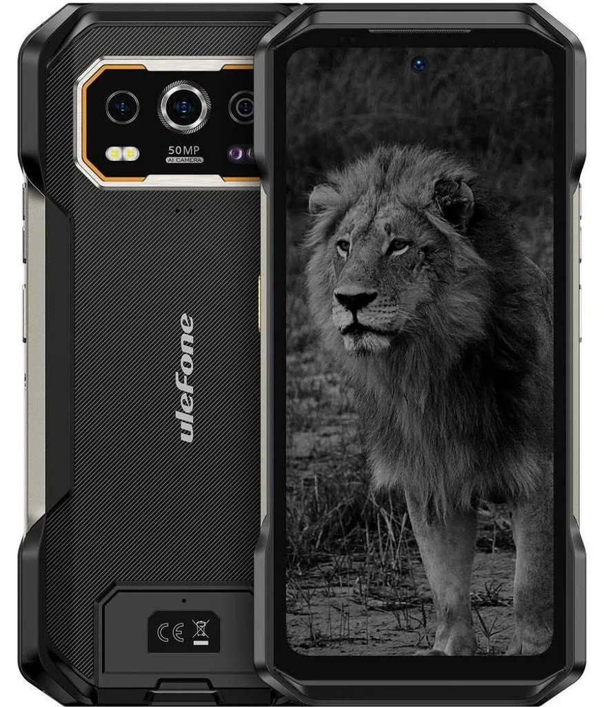 Ulefone Armor 27 Pro 5G : Caméra Vision Nocturne et Batterie Massive Noir