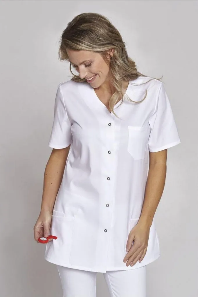 Leiber Casaque Blanche Taille 44 Modèle 08/1336/01 pour Professionnels