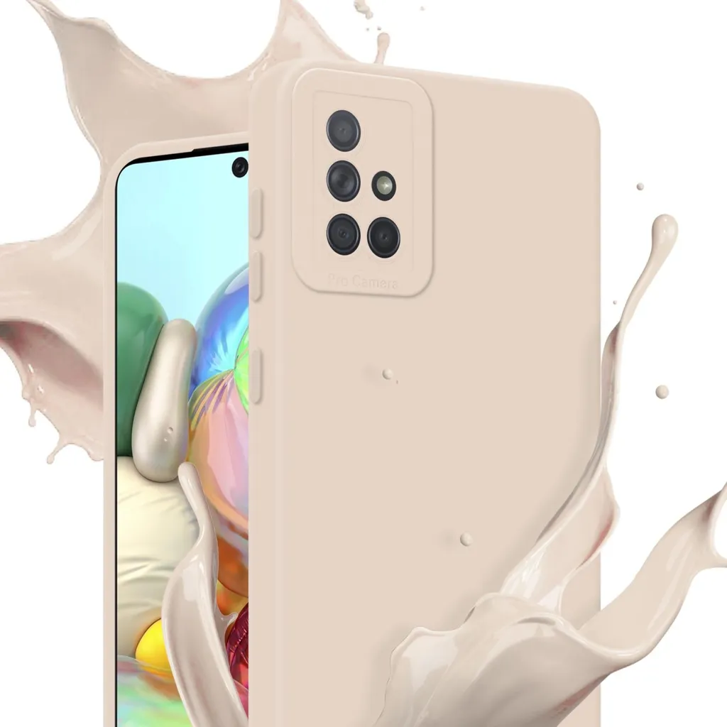 Cadorabo cover per Samsung Galaxy A71 4G cover protettiva in silicone TPU rosa custodia per telefono cellulare - 6