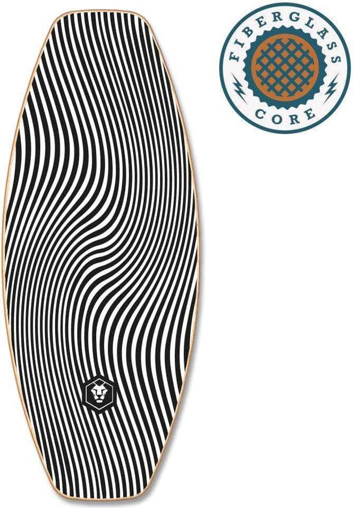 Daffy Boards Trick-Balance Board mit Fiberglas-Kern - Design: Optical