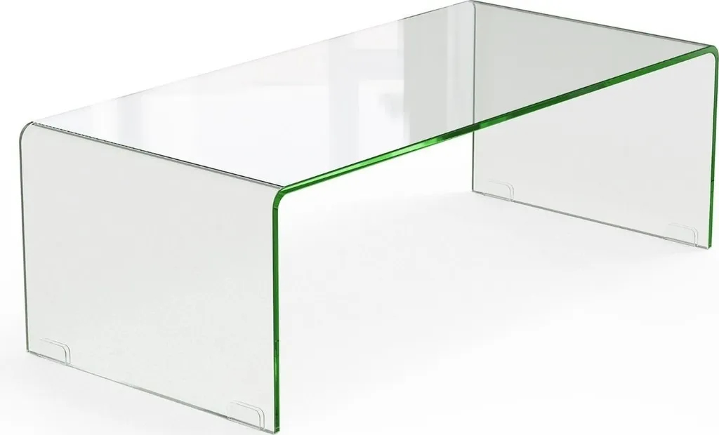 Table basse de salon transparente pour agrandir visuellement l'espace - 10