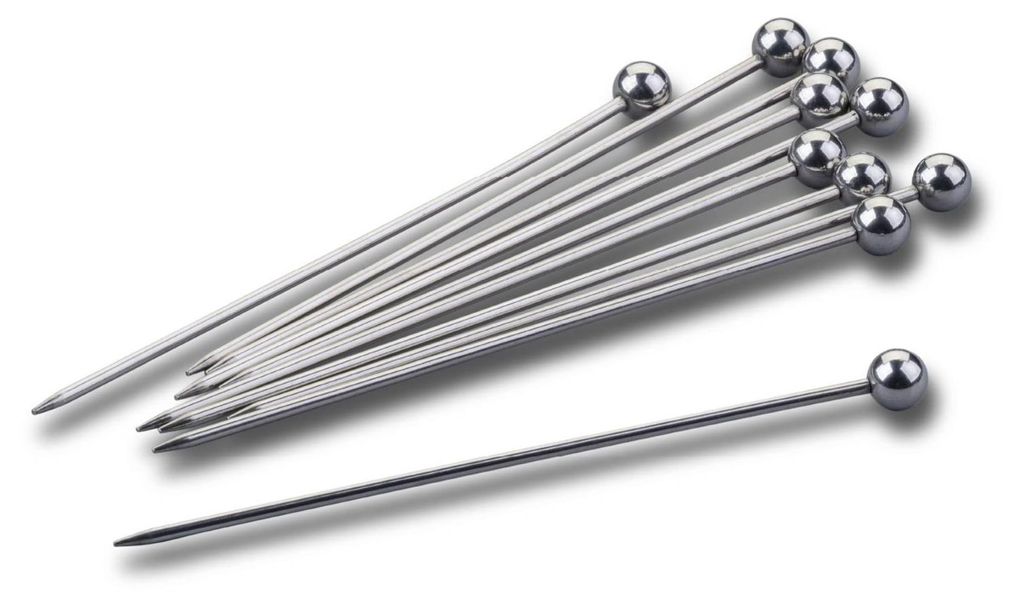 Fackelmann Edelstahl Cocktailpicker  Elegante Kugelpicker Produktbild 