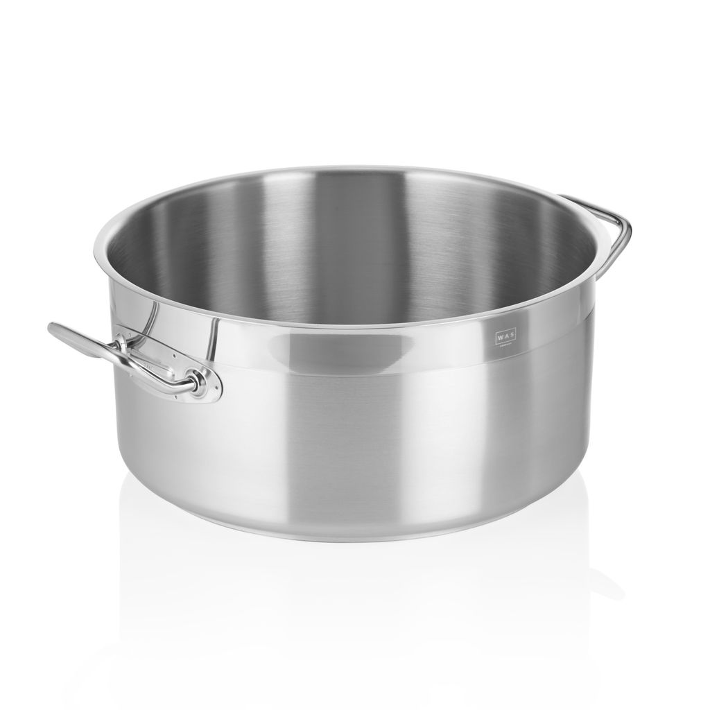 Profi Edelstahl-Kochtopf Bratentopf mit Deckel 17,0 Liter ØxH: 36 x 18 cm