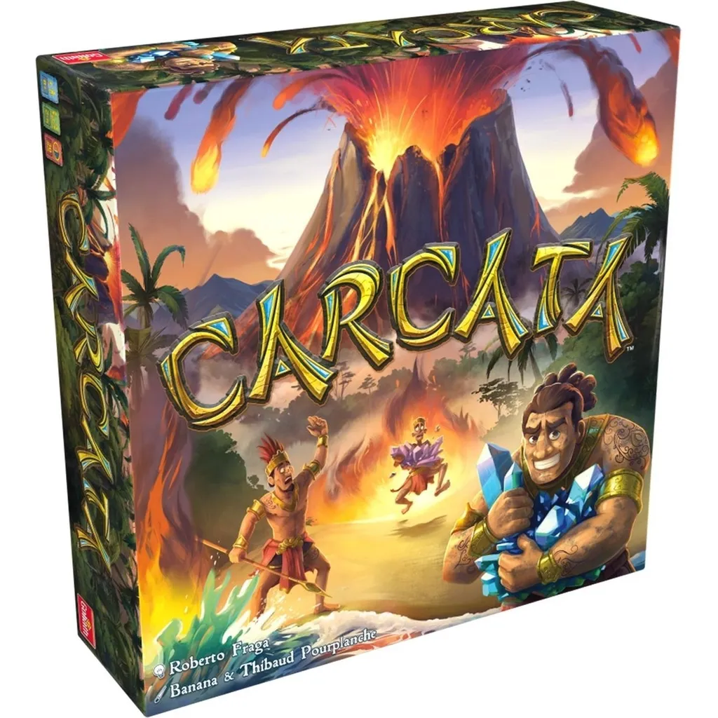 Goliath Carcata : Jeu de Société de Stratégie avec Volcan pour Famille