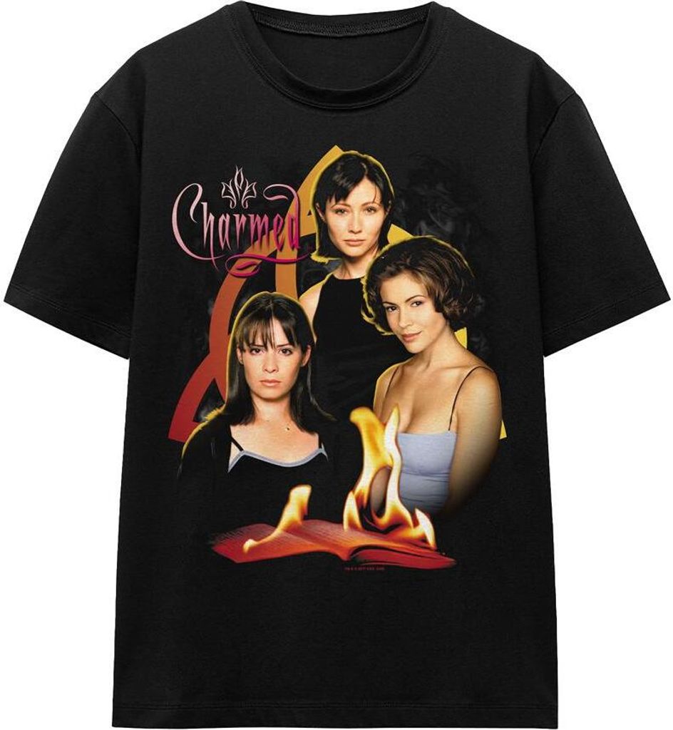 Charmed - Maglietta "Original Three" per uomo/donna unisex Immagine del prodotto 