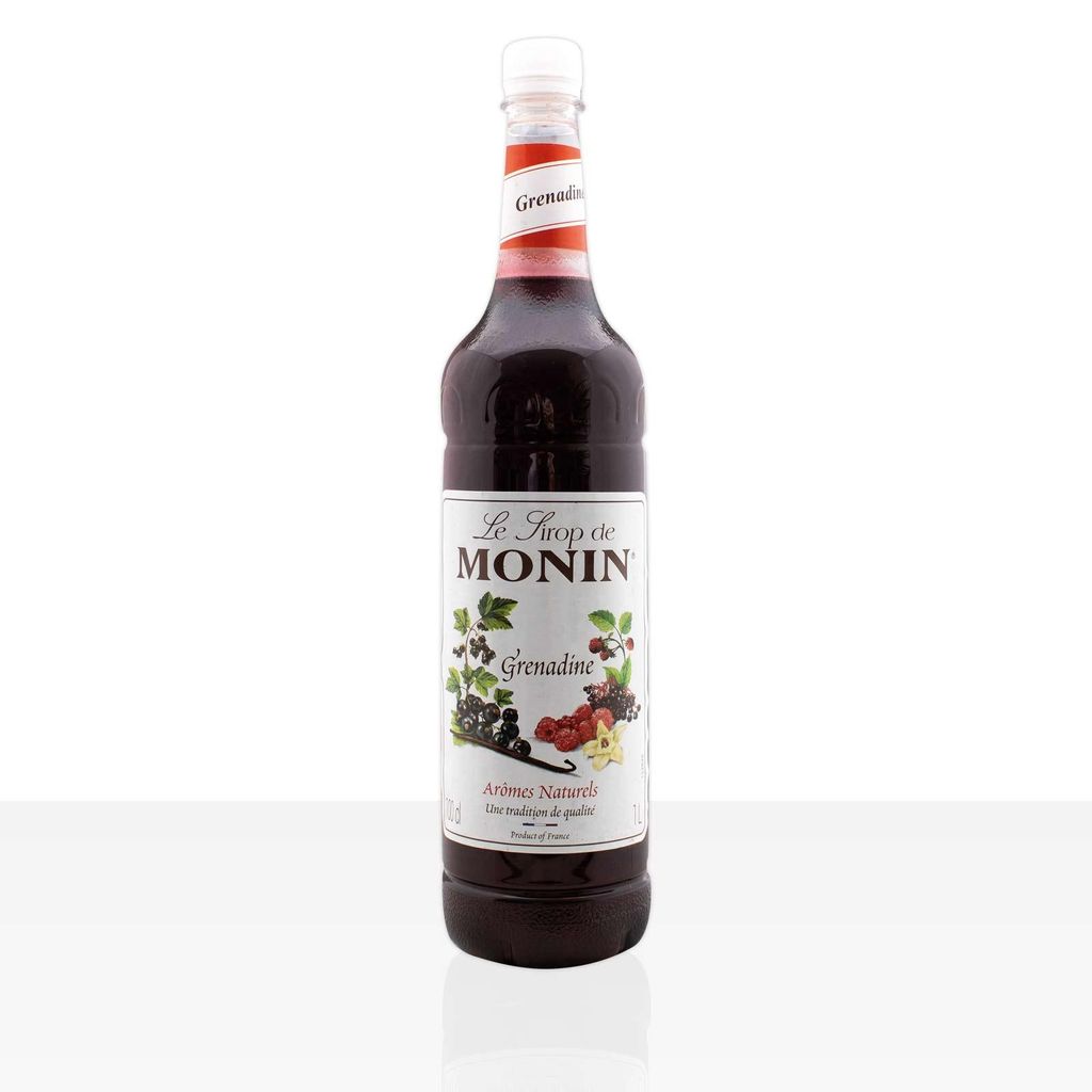 Sciroppo Monin Grenadine al gusto fruttato di melograno Immagine del prodotto 