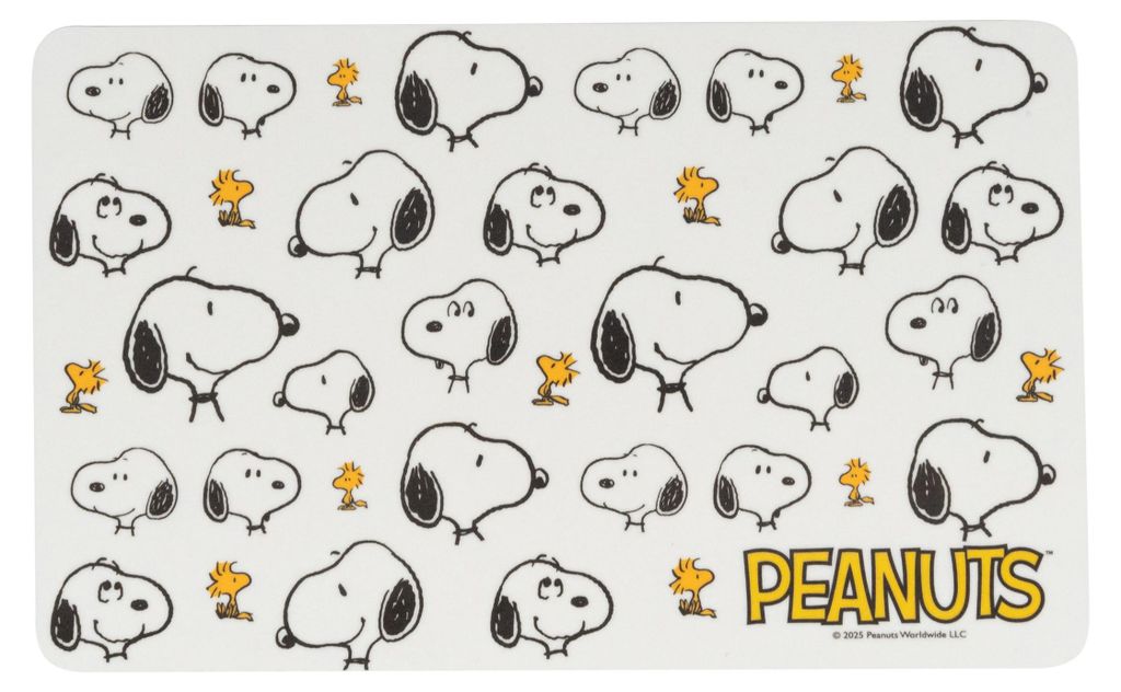 The Peanuts Snoopy Brettchen - Allover Frühstücksbrettchen Produktbild 