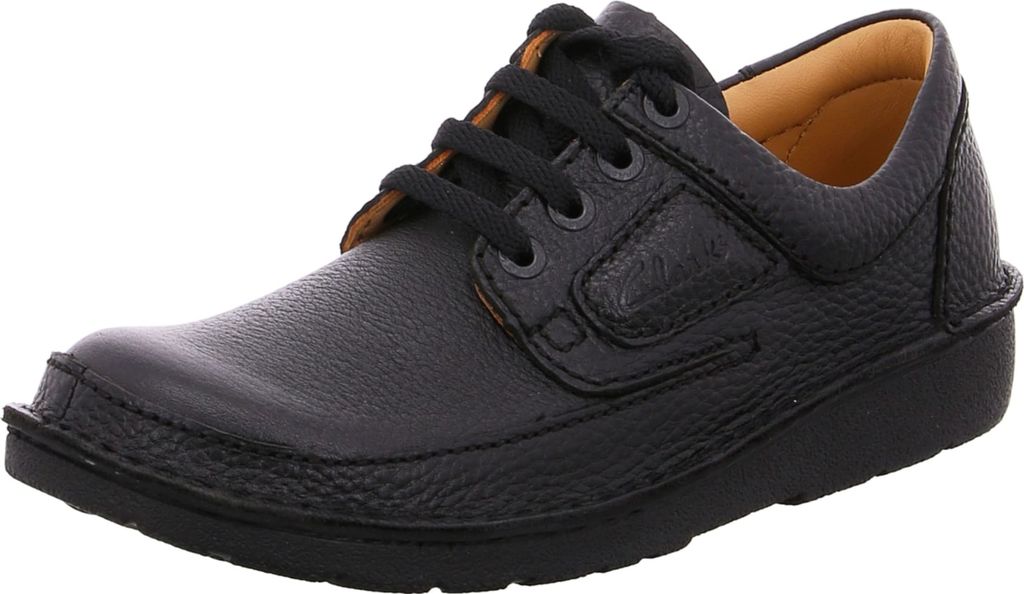 Clarks Nature Ii - Schwarz Glattleder Größe: 42.5 Normal Produktbild 28