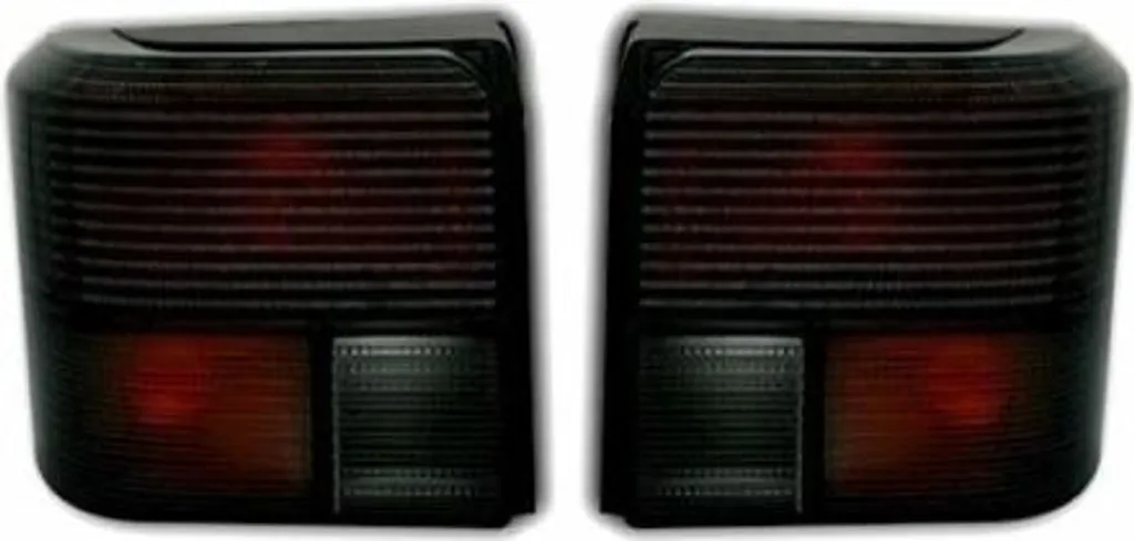 Feux arrières VW T4 look noir fumé avec kit de montage gauche droit
