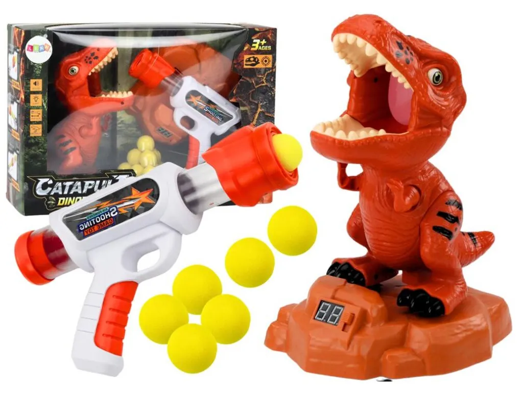Jeu de tir dinosaure pour animation d'anniversaire et fêtes d'enfants
