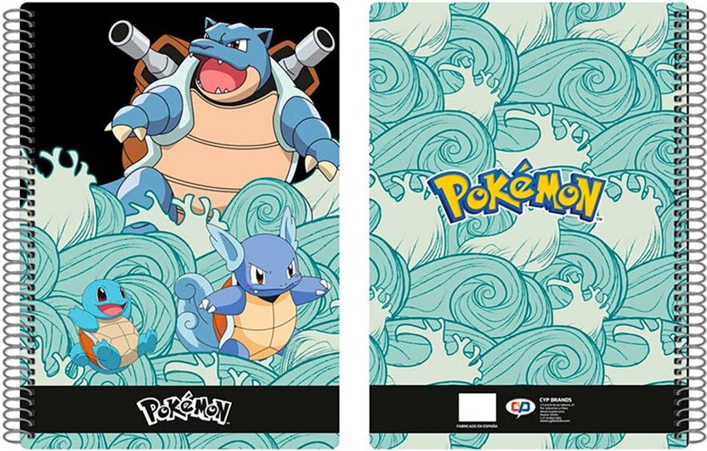 Notatnik ringowy Pokémon A4 - Squirtle Zdjęcie produktu 