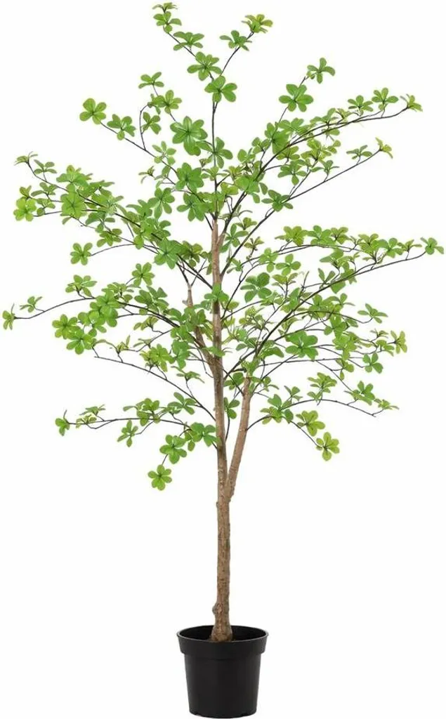 Capucine artificielle 130 cm sans entretien, feuillage Tropaeolum dense