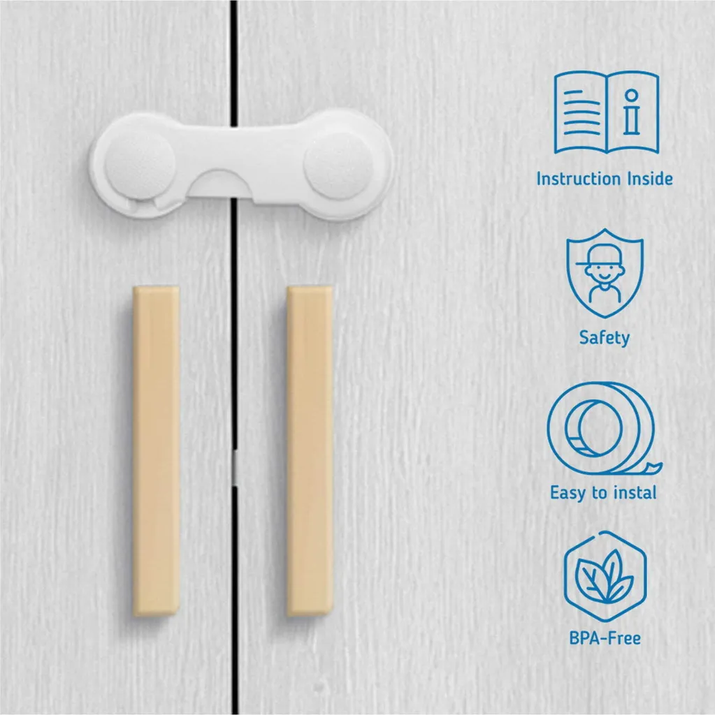 Sécurité Enfant pour Meubles Sipo SBS215 Protection Transparente - 8