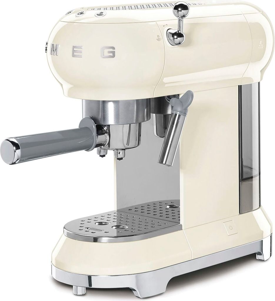 Smeg ECF01CREU, Espressomaschine, 1 l, Gemahlener Kaffee, Produktbild 