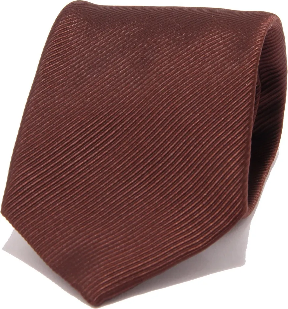 5188S cravatta uomo D BY D seta marrone brown silk tie men