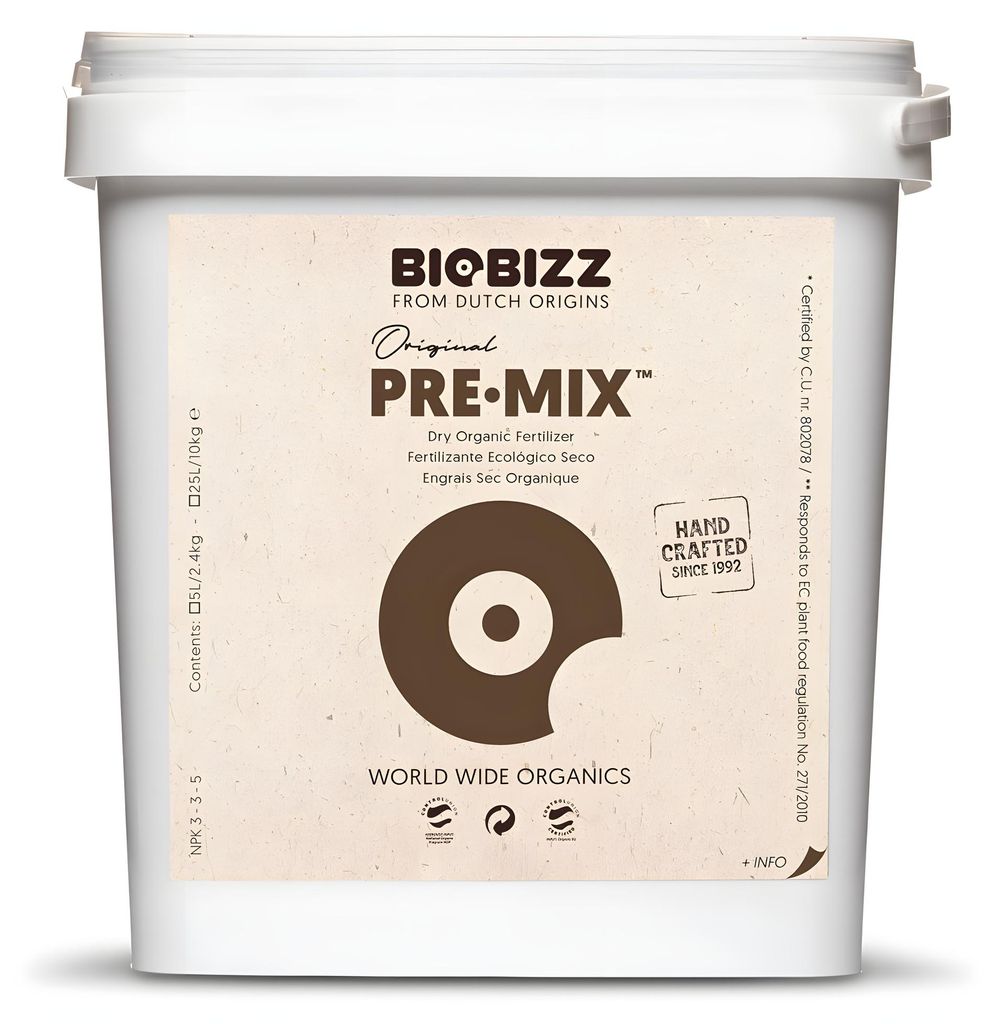 BioBizz Pre-Mix, Trockendünger 5 Liter Produktbild 