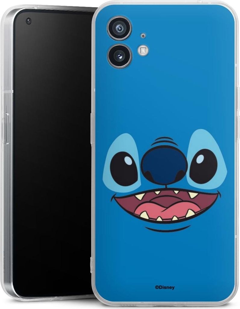 DeinDesign Handyhülle für Nothing Phone 1 Silikon Hülle Case Smartphone Schutzhülle Disney Offizielles Lizenzprodukt Lilo & Stitch