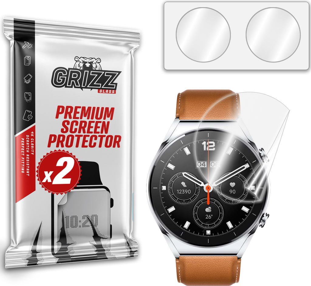 GrizzGlass Xiaomi Keramikfolie CeramicFilm für Uhr S1