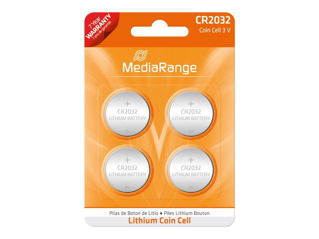MediaRange MRBAT132, Baterie na jedno použití, CR2032, Obrázek produktu 