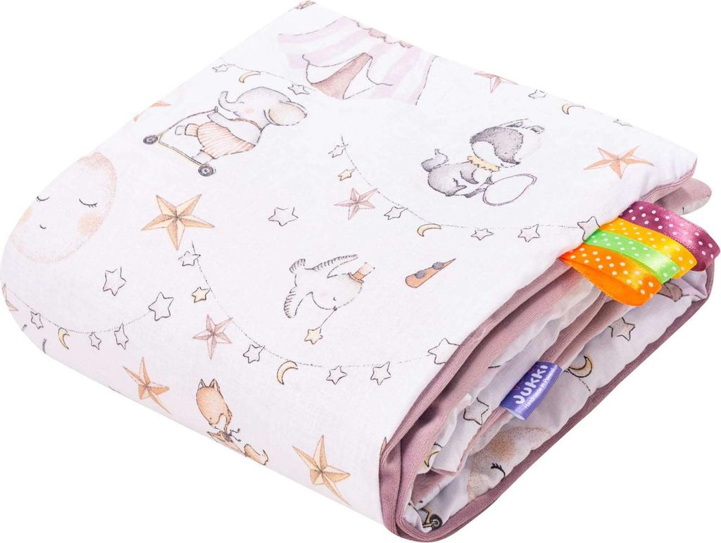 Jukki Babydecke 55x75 cm doppelseitig – gefüttert, mit Produktbild 