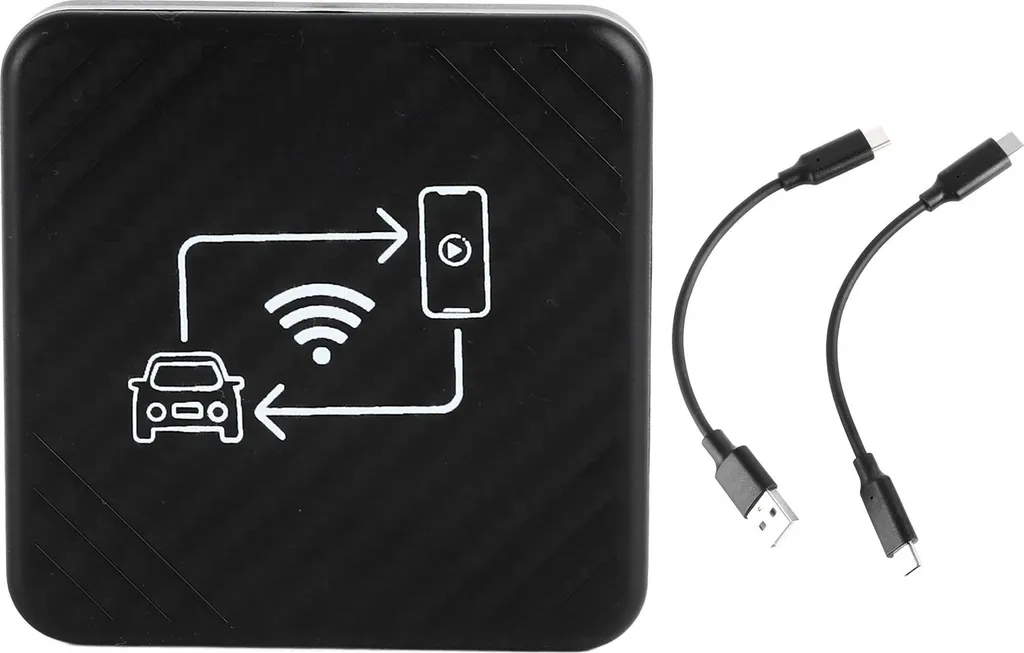 Adaptateur CarPlay sans fil pour GPS et Musique Bluetooth en Voiture