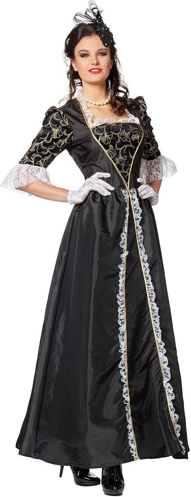 Wilbers Kostüm Rokoko Barock Kleid 36 -48 Mittelalter Damenkleid Gr. 46 - XL