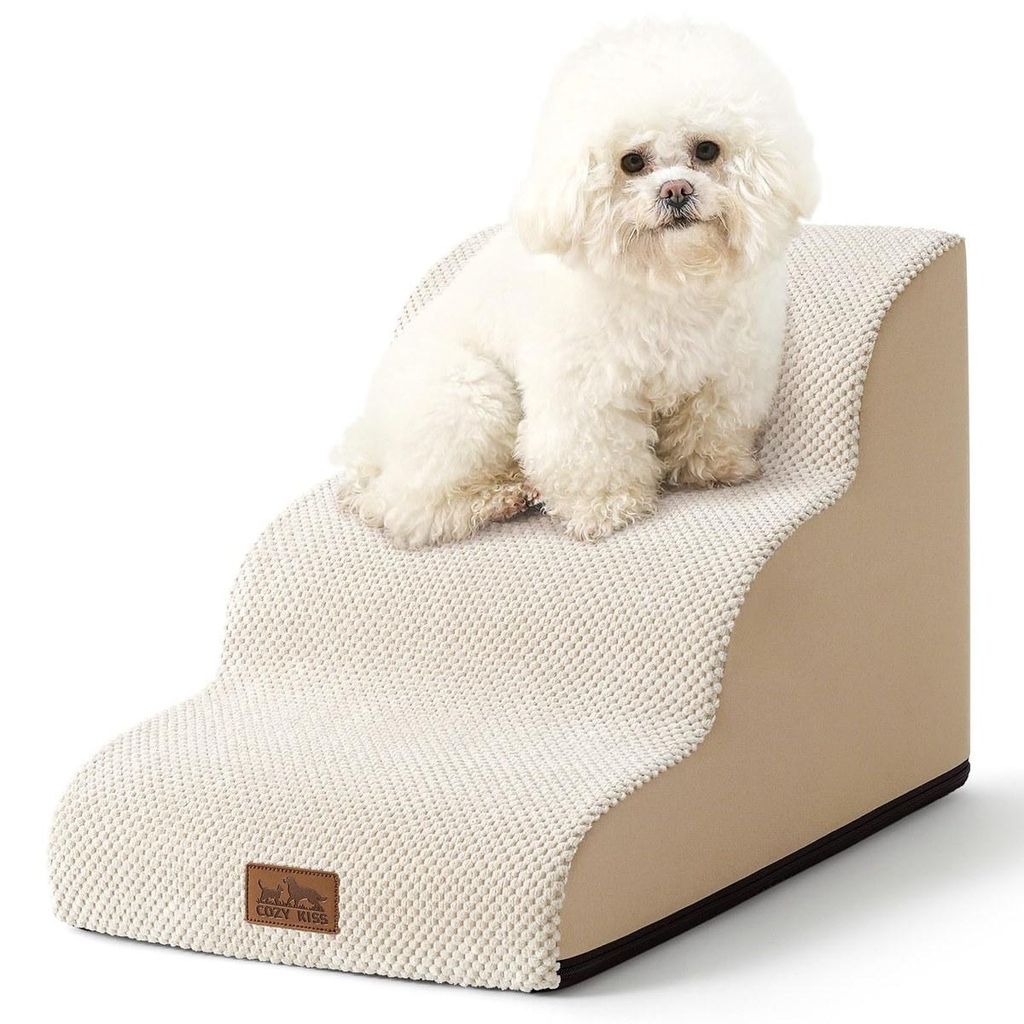 Hondentrap - Kattentrap - 40 x 57 x 40 cm - Beige - 3 Productafbeelding 