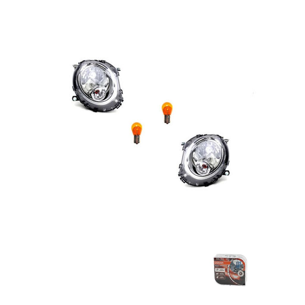 Johns, Scheinwerfer Osram Night Breaker Laser passend für BMW Mini R55 56 57 58 Set L R 63122751871 2751871 63122751872 2751872
