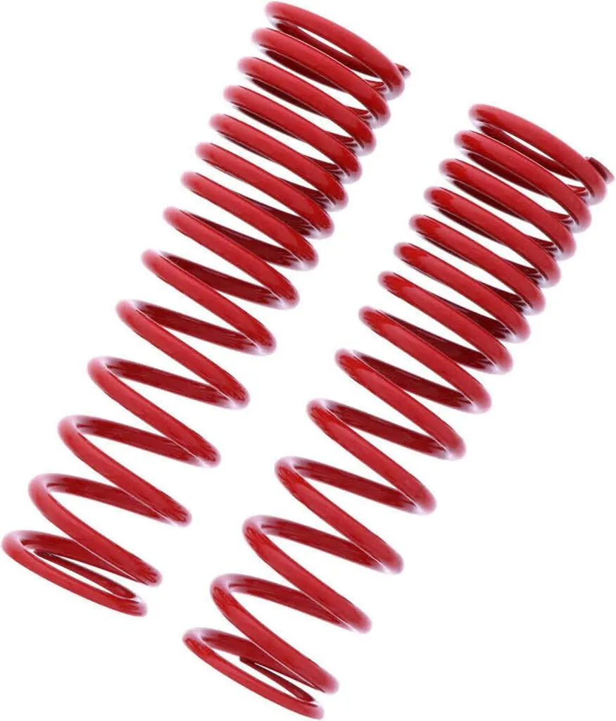 Ressorts d'amortisseurs rouges YSS 40-14-25-200 de remplacement moto