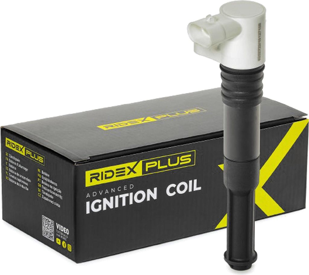 RIDEX PLUS 689C0327P Zündspule für FIAT PUNTO EVO (199) PUNTO (199) für ALFA ROMEO MITO (955)