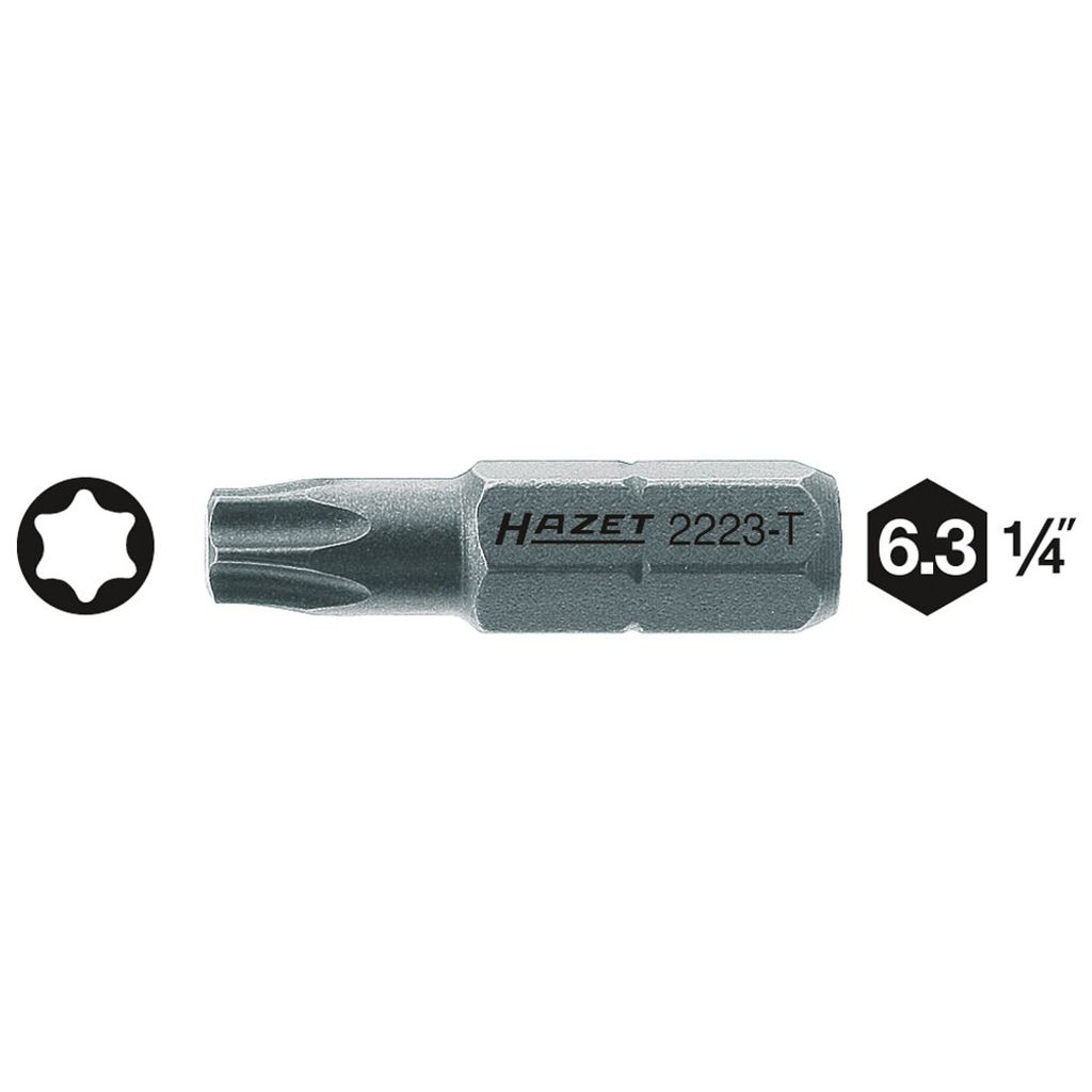 Hazet TORX Schraubendr.-Einsatz (Bit), 2223-T25