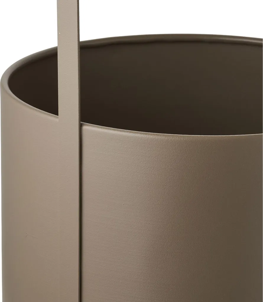 Couvercles de Rangement Tea Brun - Set de 2 Couvre-pots Décoratifs