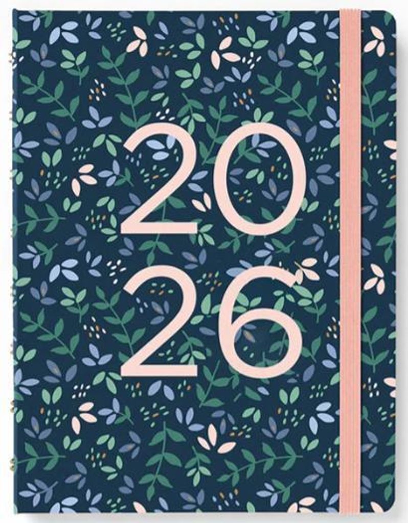 FILOFAX Kalender 2026 Garden - A5 - 1 Woche = 2 Seiten - weiss