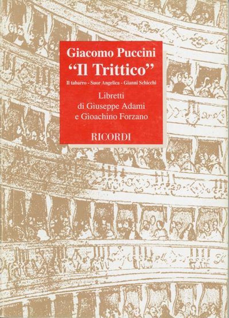 PUCCINI, G: Il Trittico it Lib