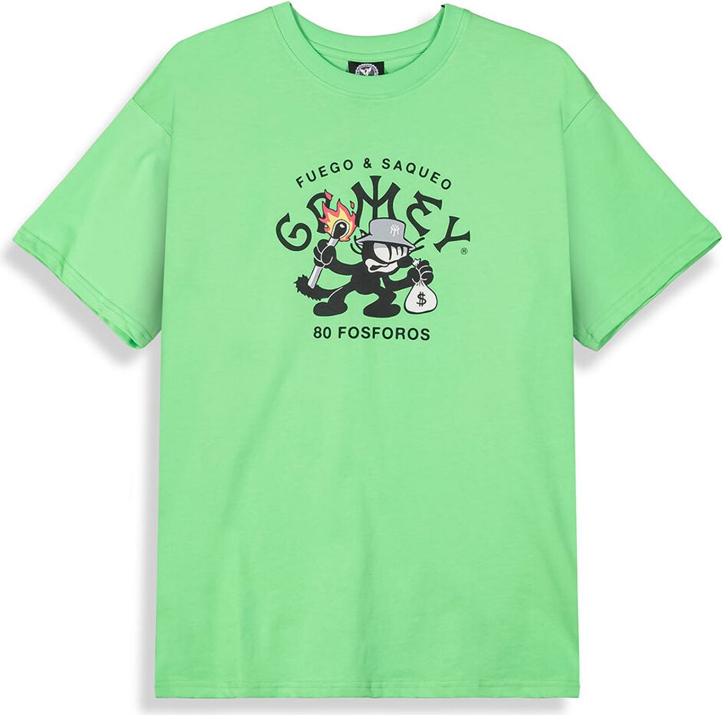 Grimey Sweet Science Matches Regular Kurzarm-t-shirt Grün L Mann Grün L