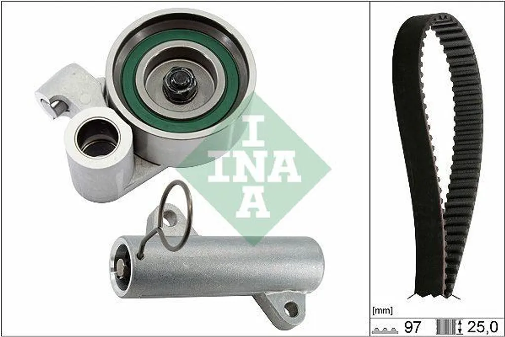 Kit de distribution complet pour Toyota Hiace et Hilux moteur D-4D INA