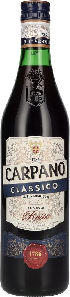 Carpano Classico (Rosso) Wermut 16% Vol. 0.75L Produktbild 