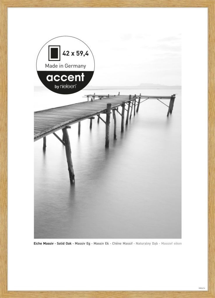 Akcentný rám z masívneho dreva Scandic 42x59,4 cm dub Obrázok produktu 