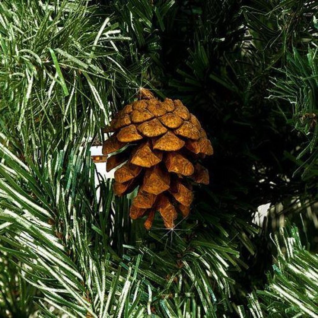 CASARIA® Weihnachtsbaum künstlich 180 cm Schnee-Optik und Produktbild 14