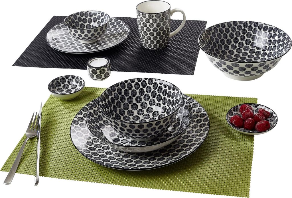 Müslischale 15,5cm 6er Set Takeo Circles