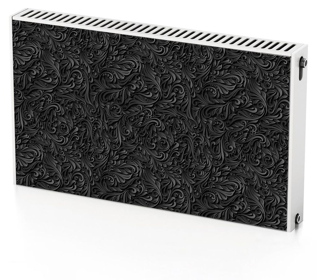3D-Ornamentmuster – Magnetische Heizkörperabdeckung – 100x60 cm – Magnet Heizkörperabdeckung – 3D Würfel – Heizkörperverkleidung – ...