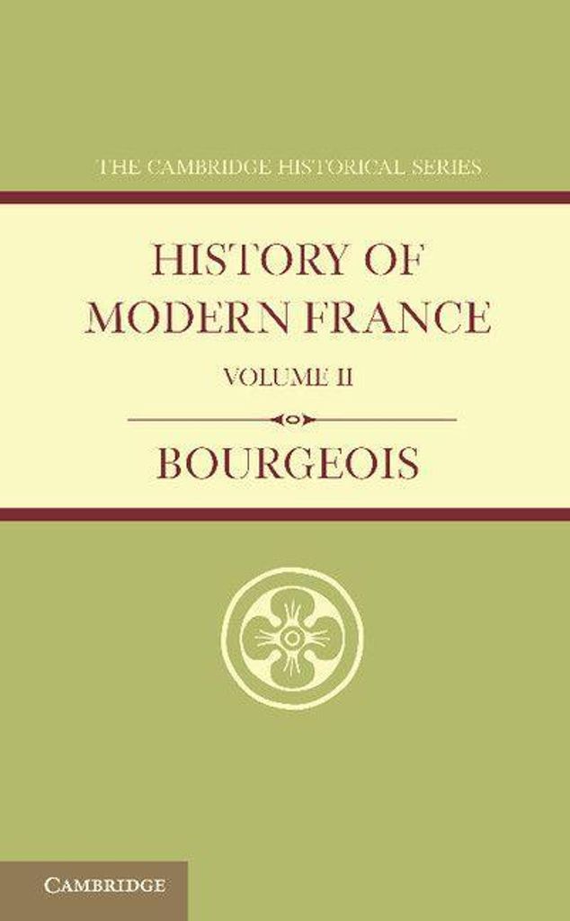 History of Modern France