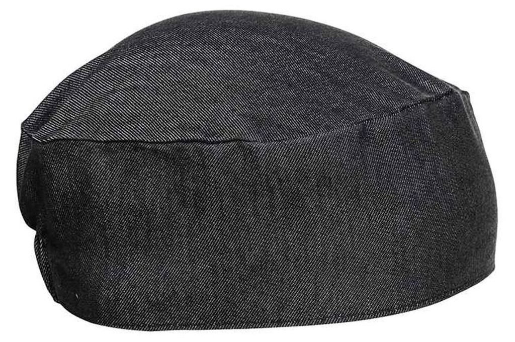 Premier - Kochmütze LT2756 (Einheitsgröße) (Jeans-Schwarz)
