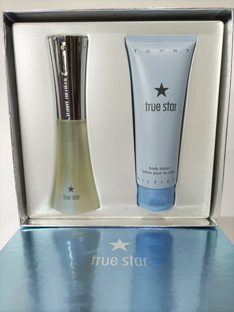 Tommy Hilfiger True Star 50 Ml Eau De Parfum Spray + Body Lotion 100 Ml